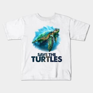 Save The Turtles! Clean Ocean Gift Kids T-Shirt